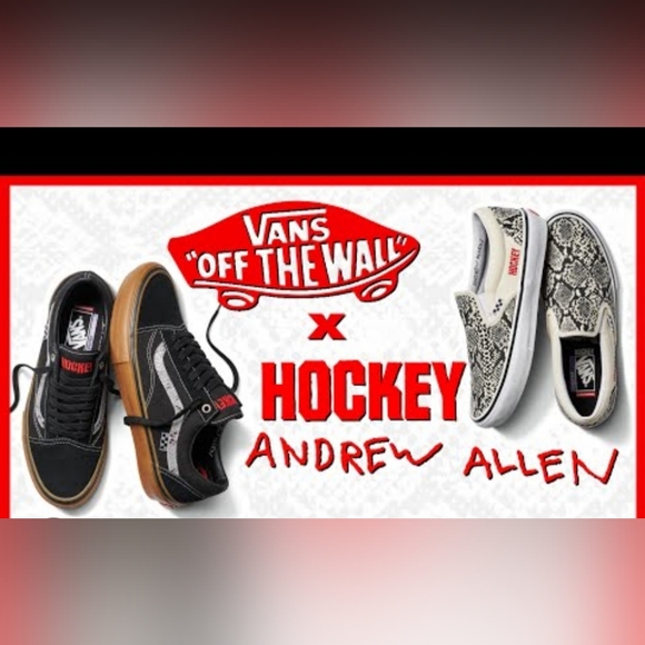 Vans X Hockey Skateboards Skate Slip-On *NWT* - Picture 2 of 11
